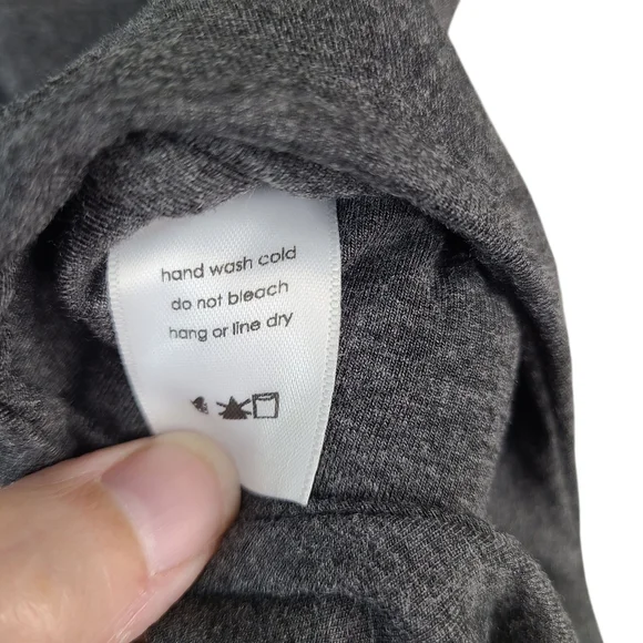 Naked Wardrobe The Come Around Charcoal Bodysuit Size xs NEW - Picture 10 of 11